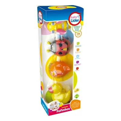 Brinquedo Coleção Fofinhos Bichos Do Campo Lider Brinquedos