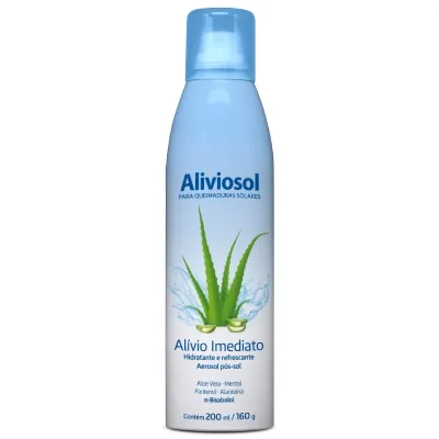Pós-Sol Aliviosol Hidratante e Refrescante Aerosol 200ml