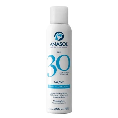 Protetor Solar Anasol Spray Toque Seco FPS30 200ml