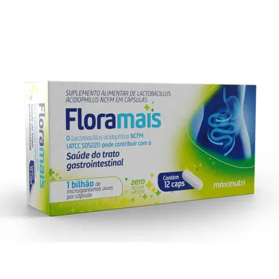 Floramais 1bilhão 12 Cápsulas
