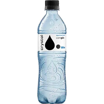 Água Mineral Crystal Com Gás 500Ml preço