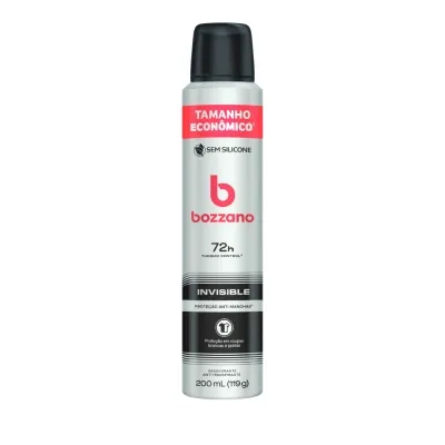 Desodorante Aerosol Bozzano Invisible 200ml