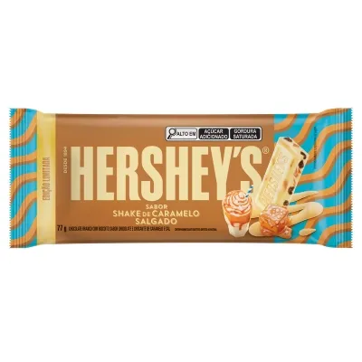 Chocolate Branco Com Biscoito Shake Crocante Hershey's 77G preço