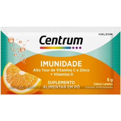Vitamina C Efervescente Centrum Imunidade Tripla Ação Pó 5G preço
