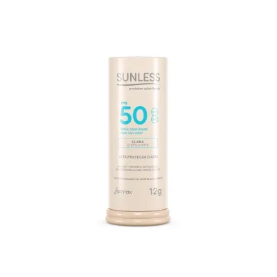Protetor Solar Facial Stick FPS 50 Sunless Clara 12g