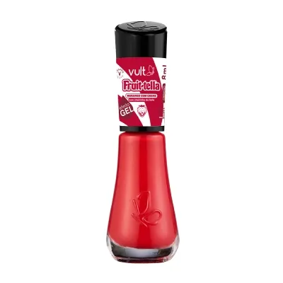Esmalte Vult Fruittella 5Free Cremoso Morango Com Creme 8ml