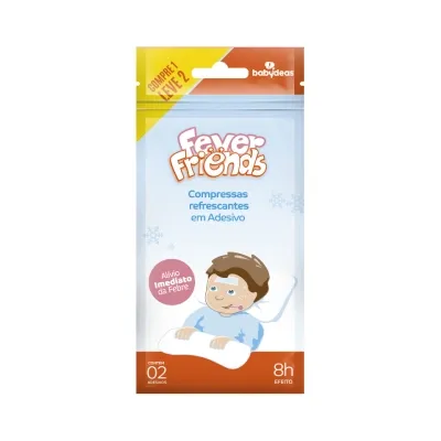 Fever Friends Compressa Refrescante Infantil 2 Unidades