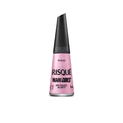 Esmalte Risqué Metálico Não Esquece do Gritti 8ml  