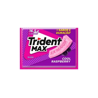 Chiclete Tridente Max Raspberry 16,5G preço
