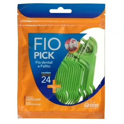 Fio Dental Green Pick 24 Unidades preço