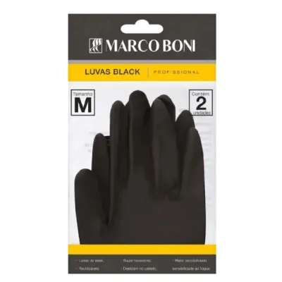 Luva Black Marco Boni Tamanho M 2 Unidades preço