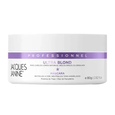 Máscara Jacques Janine Professionnel Ultra Blond 80G preço