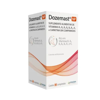 Polivitamínico Complexo B Dozemast Np 60 Comprimidos preço