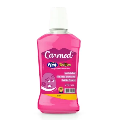 Enxaguante Bucal Carmed Fini Beijos 250ml