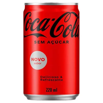 Refrigerante Coca Cola Mini Zero 220Ml preço