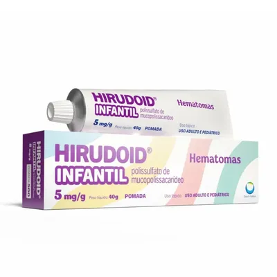 Hirudoid Infantil 5Mg/G Pomada 40G preço