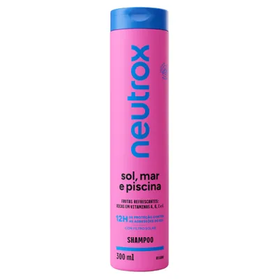 Shampoo Sol, Mar E Piscina Neutrox Frutas Refrescantes 12H Proteção 300Ml preço