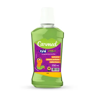 Enxaguante Bucal Carmed Fini Minhocas 250ml