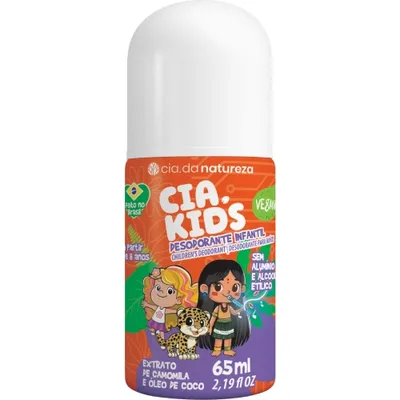 Desodorante Cia Kids Roll On Camomila 65Ml preço