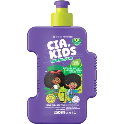 Creme De Pentear Cia Kids Crespinhos Raiz 250Ml preço