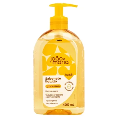Shampoo João e Maria Infantil Baby Glicerina 400ml