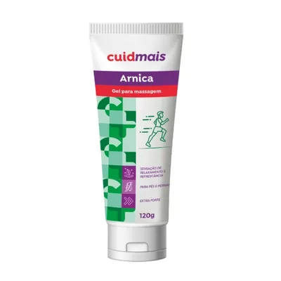 Gel De Arnica Para Massagem Cuidmais 120G preço