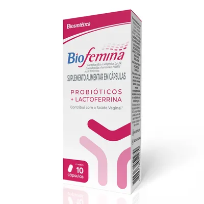 Bio Feminina Biositética 10 Cápsulas preço