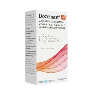 Polivitamínico Complexo B Dozemast Np 30 Comprimidos preço