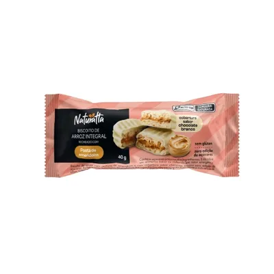 Biscoito Vitao Arroz Com Pasta De Amendoim Branco 40G preço