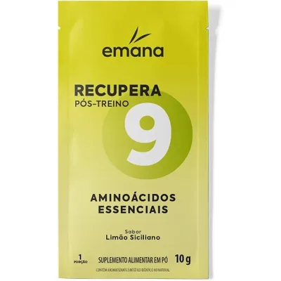 Suplemento Pó Limão-Siciliano Emana Recupera Sachê 10g