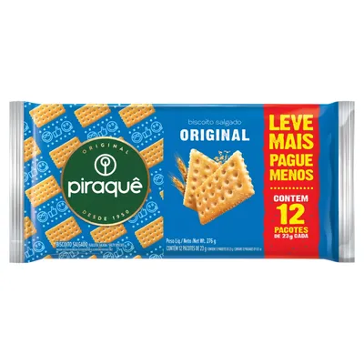 Pack Biscoito Original Piraquê 276g Leve Mais Pague Menos