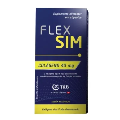 Suplemento Alimentar FlexSim Colágeno 30 Cápsulas