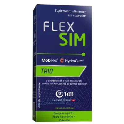 Suplemento Alimentar FlexSim Trio 30 Cápsulas