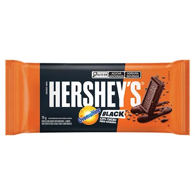 Chocolate Hersheys 40% Cacau Ovomaltine 75gr