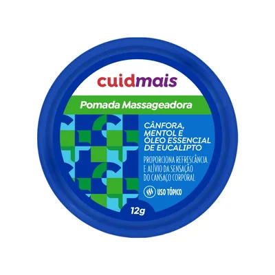 Pomada Massageadora Cuidmais 12G preço