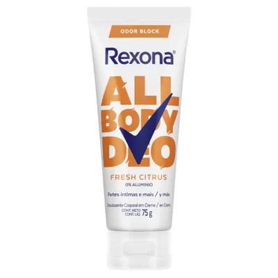 All Body Deo Rexona Fresh Citrus Em Creme 75g