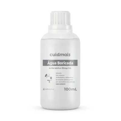 Água Boricada CuidMais 100ml