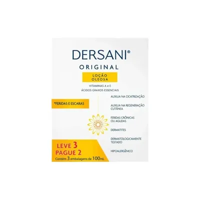 Kit Dersani Original Óleo 100ml Leve 3 Pague 2