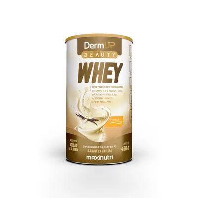 Whey Dermup Beauty Baunilha 450g