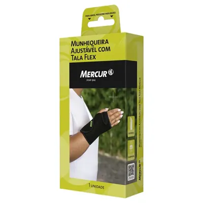 Munhequeira Mercur Tala Ajustável Flex Esquerdo