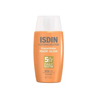 Protetor Solar Facial Isdin Fusion Water Magic Glow FPS30 50ml