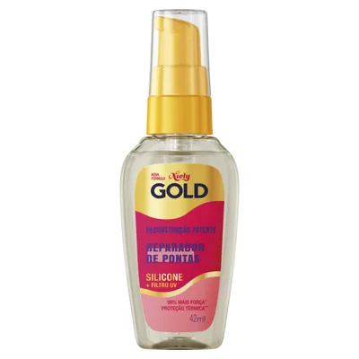 Silicone Niely Gold Queratina Reconstrução Potente 42ml