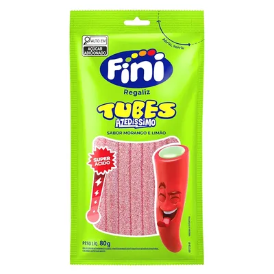 Bala Fini Tubes Super Ácido 80g
