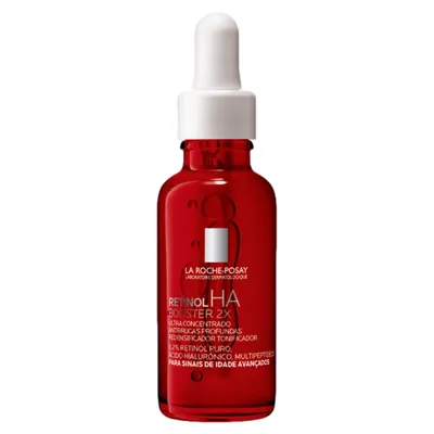 Sérum Antirrugas Ultraconcentrado La Roche-Posay Retinol HA Booster 2x Frasco 15ml Conta-Gotas