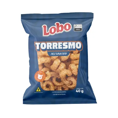 Torresmo Lobo Tradicional 40g
