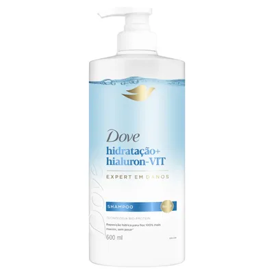 Dove Shampoo Hidratação Hialuron-Vit 600ml