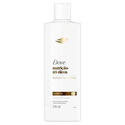 Dove Shampoo Nutrição Tri-Óleos 370ml