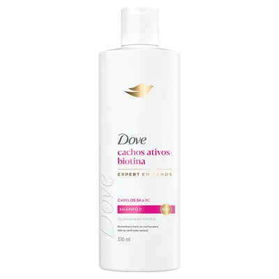 Shampoo Dove Cachos Ativos + Biotina 370ml