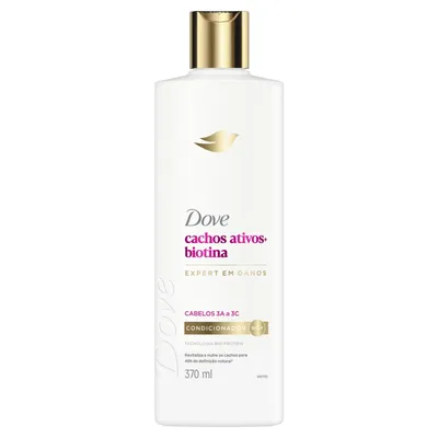 Dove Condicionador Cachos Ativos + Biotina 370ml