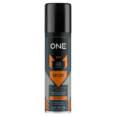 Desodorante Above Aero 48 Horas One Men Invisible Sport 150ml